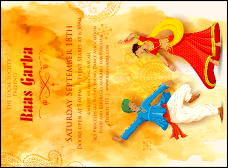 Raas Garba Invitation