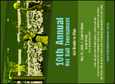 Net Ball Invitation