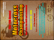 Motocross Invitation