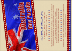Australia Day Postcard
