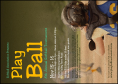 Youth Softball Postcard