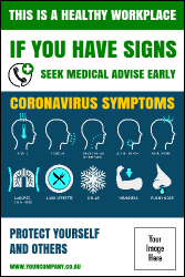 Virus Symptoms Poster