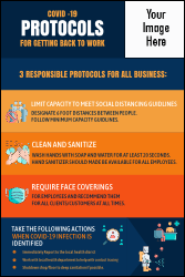 Back To Work Protocols 2035 Poster