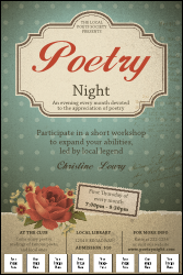 Poetry Logo Poster