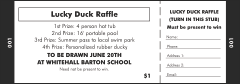 All Purpose Fundraising Raffle Ticket 0007