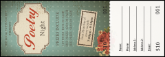 Poetry Raffle Ticket