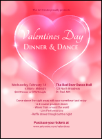 Valentines Day Date Flyer